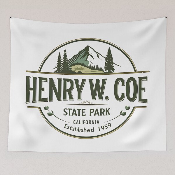 Item preview, Henry W. Coe State Park - California  designed and sold by GoodOldVintage.