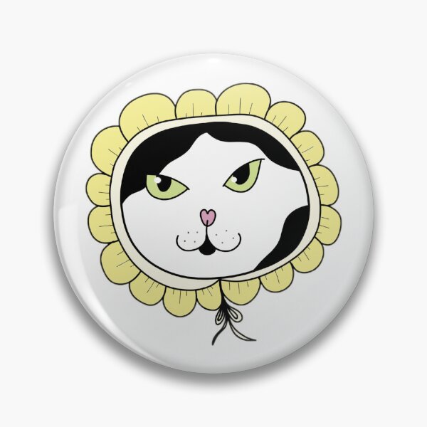 Item preview, Tuxedo cat in flower bonet  designed and sold by TheTinyTrail.