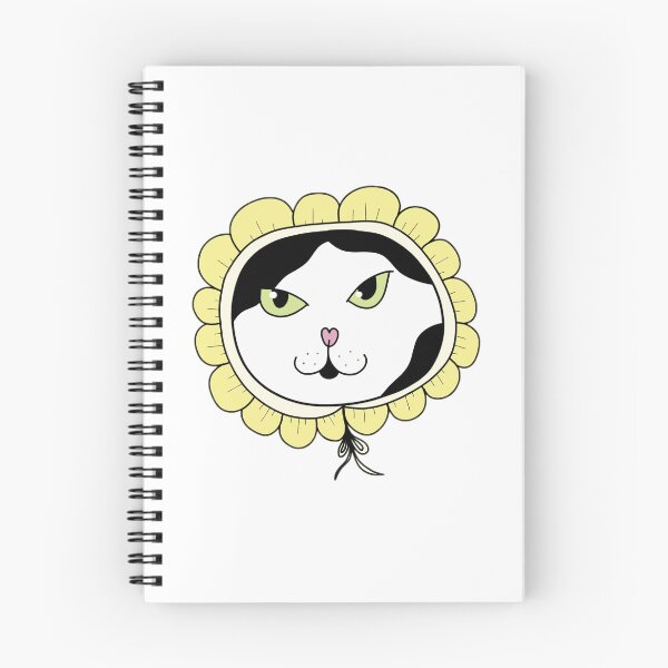 Item preview, Tuxedo cat in flower bonet  designed and sold by TheTinyTrail.