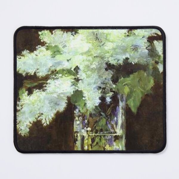 Item preview, White Lilacs in Glass by Edouard Manet designed and sold by PureVintageLove.