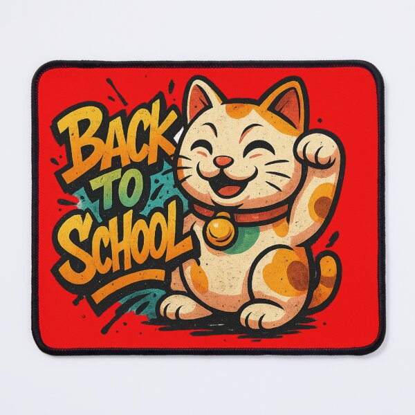 Item preview, Maneki Neko - Back to School designed and sold by Ridingondaydrea.