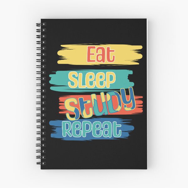 Item preview, Eat Sleep Study Repeat designed and sold by OB-Store.