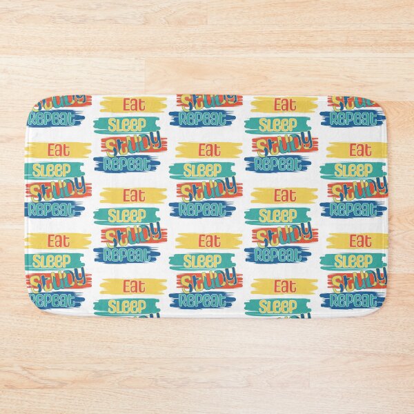 Item preview, Eat Sleep Study Repeat designed and sold by OB-Store.