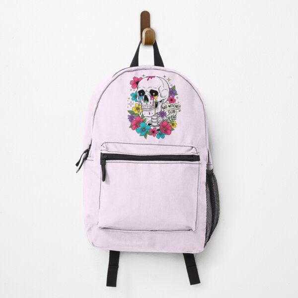 Item preview, Bad Witches Club - Colorful Floral Skull designed and sold by DropRomance.
