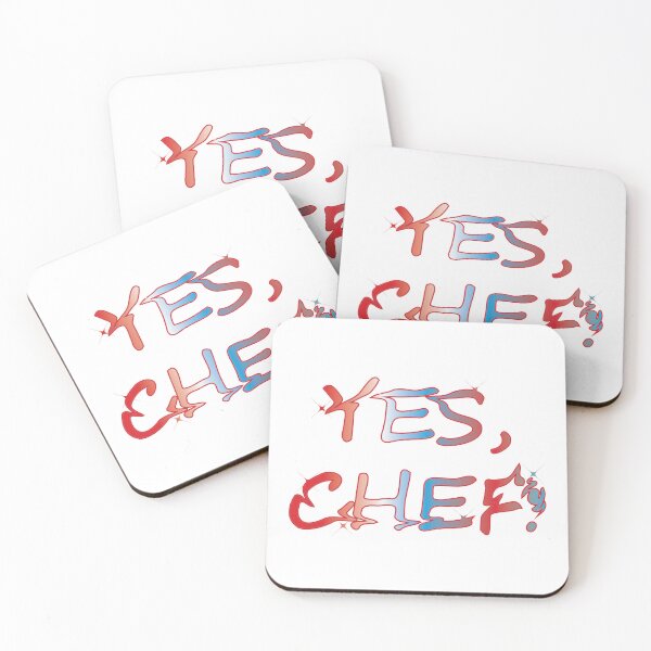 Item preview, YES, CHEF! -colors designed and sold by Trend-Dify.