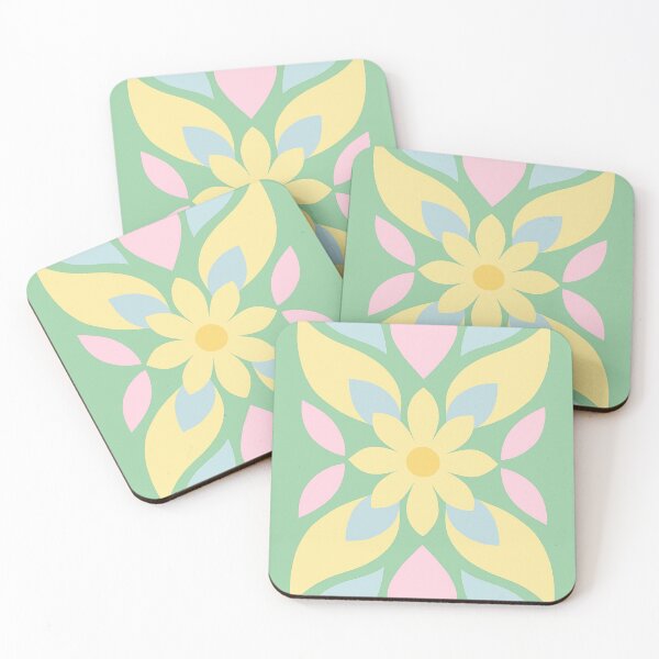 Item preview, Pastel Harmony Green designed and sold by TheWonkyEaselCo.