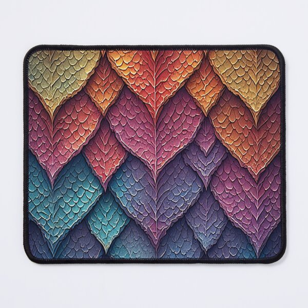 Item preview, Multi-color Hearts shape style layered scale pattern! designed and sold by Giulivo Store Graphic.