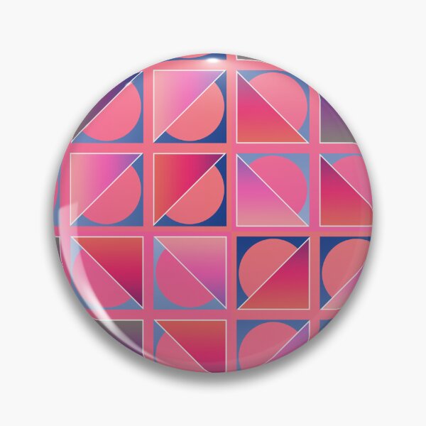 Item preview, Retro Modern Design 17-6: Thirty-Six Right Triangles with Strokes and Semicircle Outlines designed and sold by SBVillard.