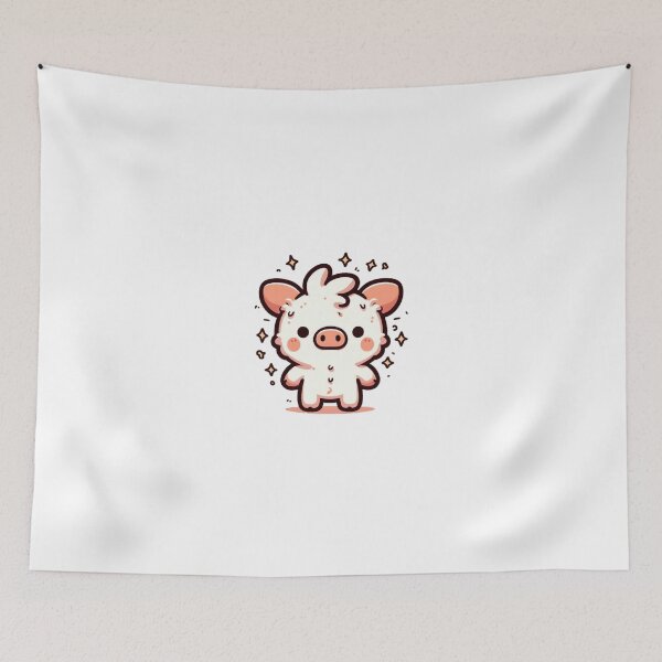 Item preview, Shocked Cartoon Pig with Static Sparks – Funny Electrocuted Animal designed and sold by Confuzz1ed.