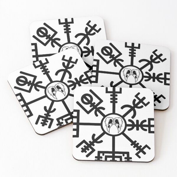 Item preview, Vegvisir & Raven Skulls designed and sold by MashupsByJ3ST3R.