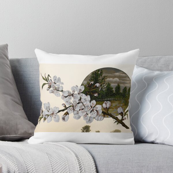 Item preview, vintage cherry flower designed and sold by ArtbyEdith.