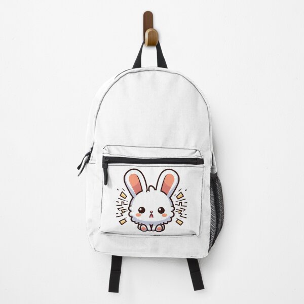 Item preview, Zapped Cartoon Bunny – Funny Electrocuted Rabbit Art designed and sold by Confuzz1ed.