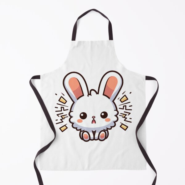 Item preview, Zapped Cartoon Bunny – Funny Electrocuted Rabbit Art designed and sold by Confuzz1ed.