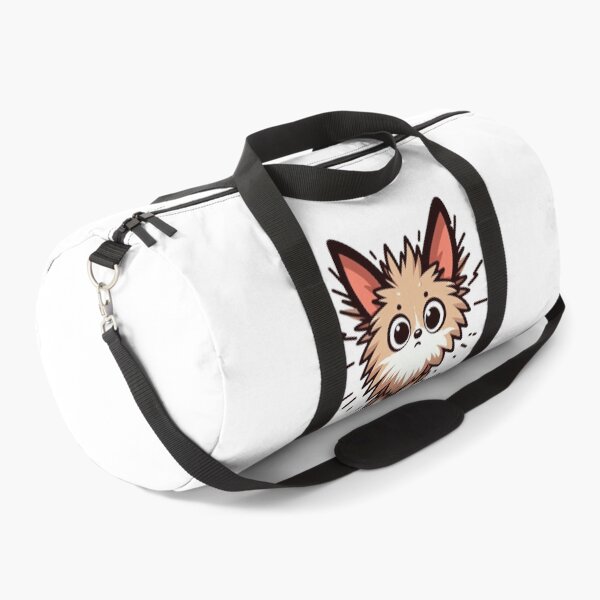 Item preview, Electrocuted Cartoon Dog with Fluffy fur – Funny Shocked Pup Art designed and sold by Confuzz1ed.