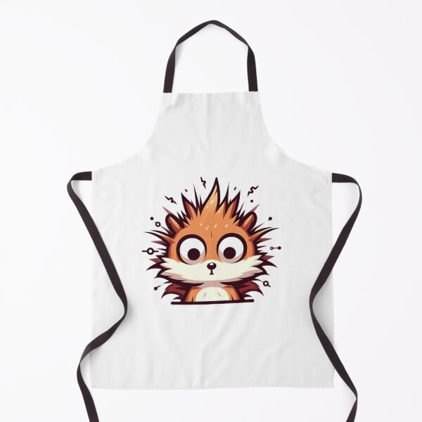 Item preview, Shocked Cartoon Squirrel with Static Fur – Electrocuted Animal Illustration designed and sold by Confuzz1ed.