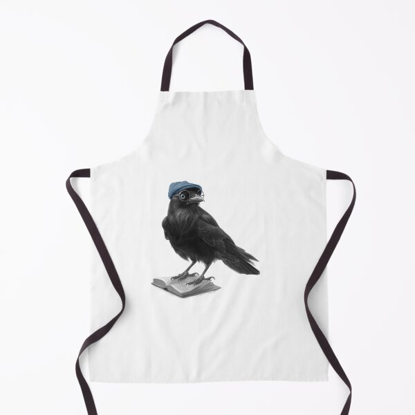 Item preview, A reading raven designed and sold by EvenTides.