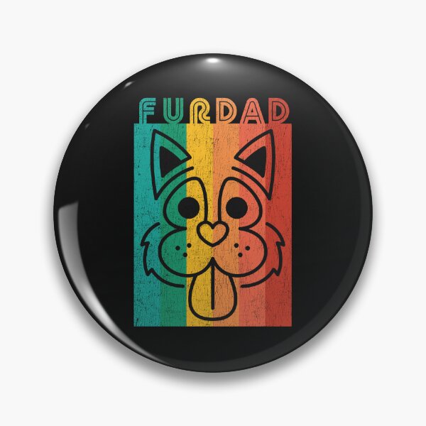 Item preview, RETRO FUR DAD designed and sold by TeeCodes.