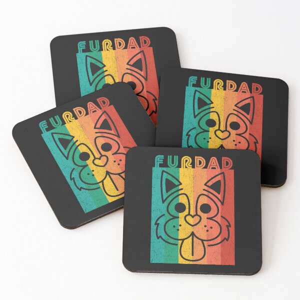 Item preview, RETRO FUR DAD designed and sold by TeeCodes.