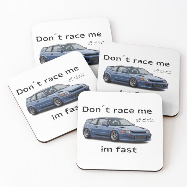 Item preview, ef civic, Don't race me im fast designed and sold by falconaro.