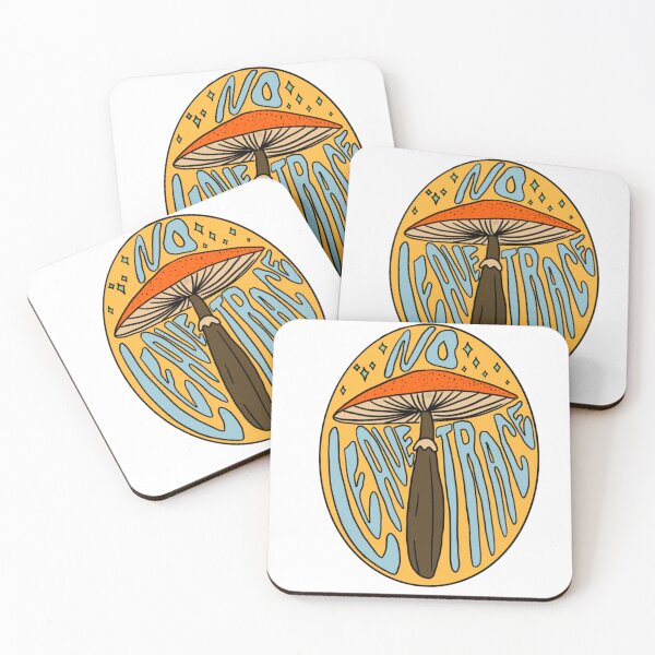 Item preview, Leave No Trace Mushroom designed and sold by Dolce Draws.