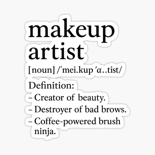 Item preview, Makeup Artist designed and sold by I-wanna-T-shirt.