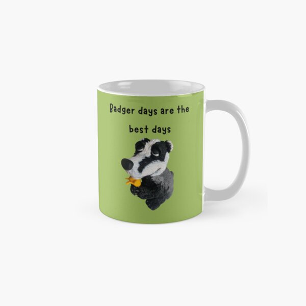 Item preview, Cute badger offering you a flower designed and sold by Teddyella Treasures.