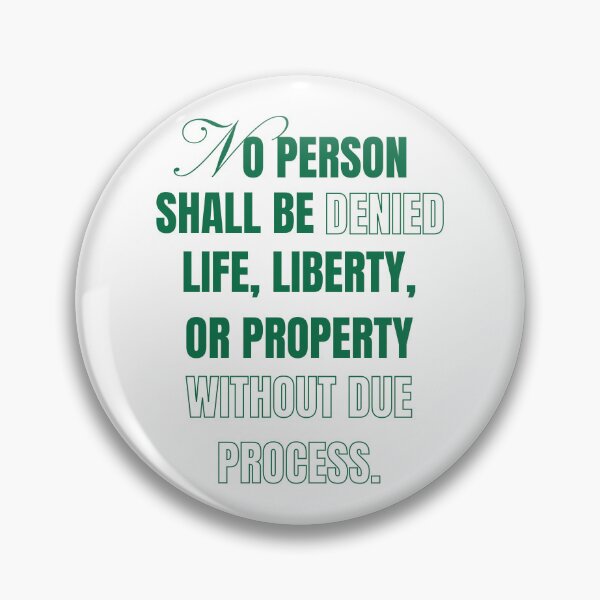 Item preview, Protect Due Process | America | Constitution designed and sold by leftyshirts.