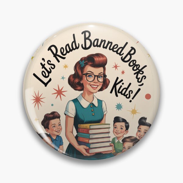 Item preview,  LET'S READ BANNED BOOKS FUNNY BOOKS designed and sold by LoveAndDefiance.