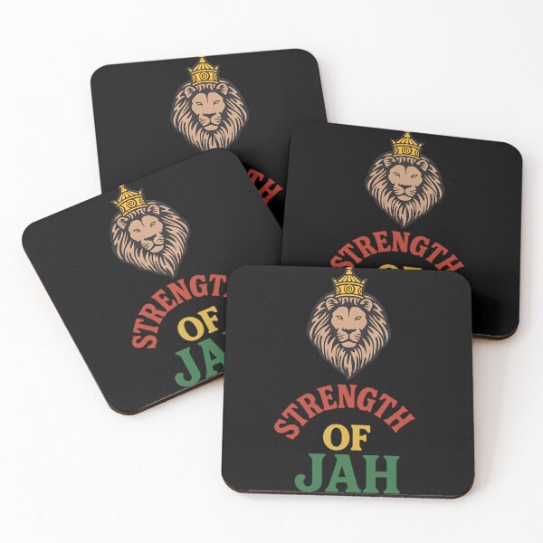 Item preview, Strength of Jah – Lion of Judah Reggae Tee designed and sold by Jah Soul Apparel.