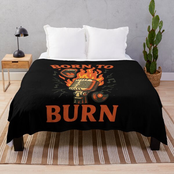 Item preview, Born to Burn – Flaming Mic & Rock Scream Explosion designed and sold by ArcadiaSilence.
