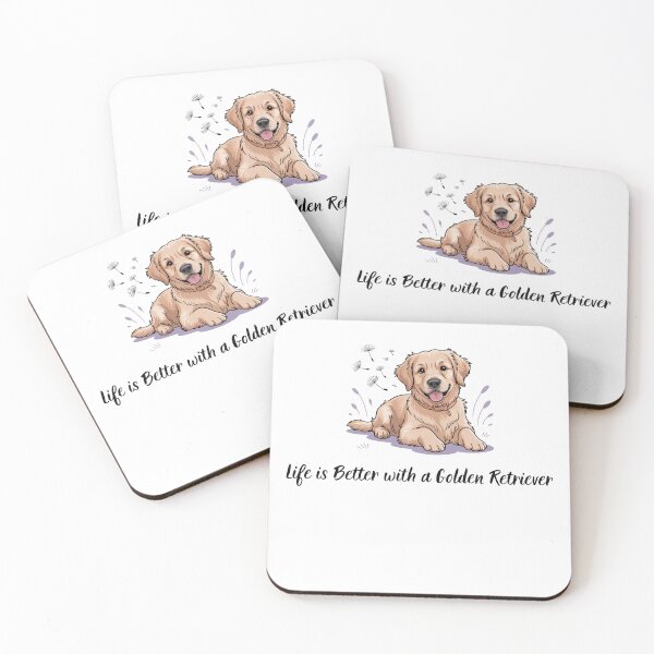 Item preview, Life is Better with a Golden Retriever designed and sold by teevoxx.