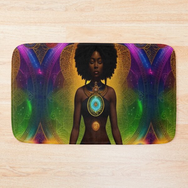 Item preview, Woman meditating and going into the Avatar state  designed and sold by R0X Designs .