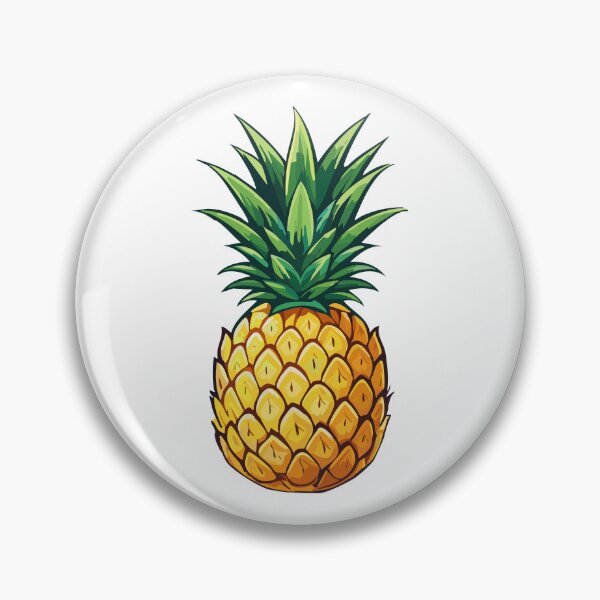 Item preview, Pineapple fruit, Tropical sweet ananas, whole pineapple with leaves, Summer fruits for healthy lifestyle, designed and sold by Danler.