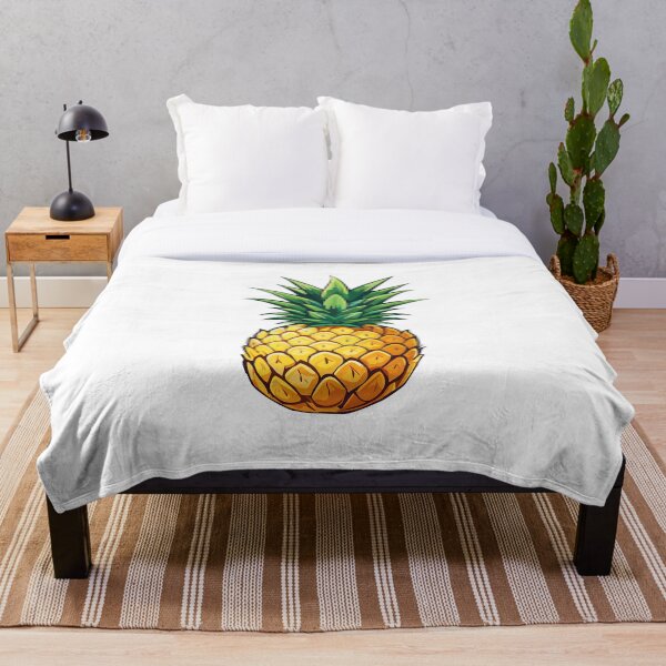 Item preview, Fruta de piña, Piña dulce tropical, piña entera con hojas, Frutas de verano para un estilo de vida saludable, designed and sold by Danler.