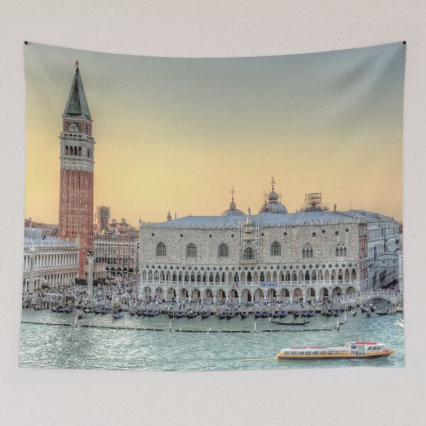 Item preview, Early Evening Light in Piazza San Marco designed and sold by tomg.