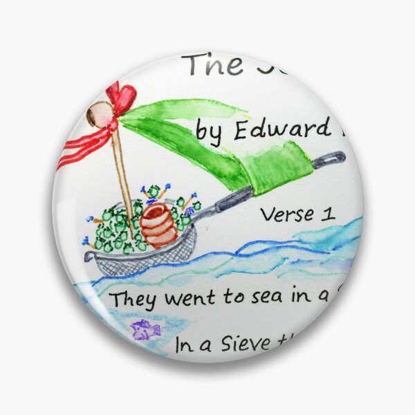 Item preview, The Jumblies by Edward Lear Verse 1 designed and sold by LymphomaLass.
