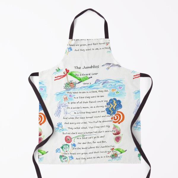 Item preview, The Jumblies by Edward Lear Verse 1 designed and sold by LymphomaLass.