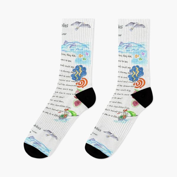 Item preview, The Jumblies by Edward Lear Verse 1 designed and sold by LymphomaLass.