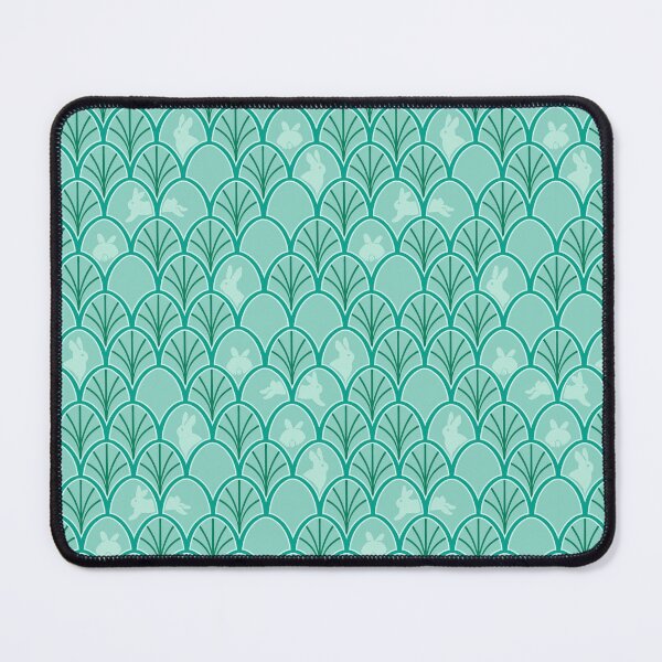 Item preview, Art Deco Rabbits - Mint Green designed and sold by Sofia Marja.