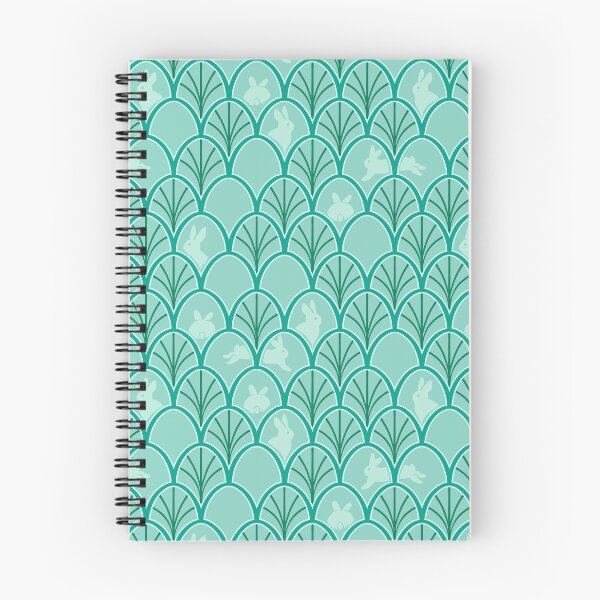Item preview, Art Deco Rabbits - Mint Green designed and sold by Sofia Marja.