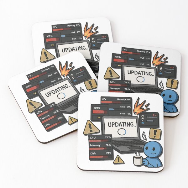 Item preview, System Overload & Coffee Break designed and sold by Jaded's Cute Clips.