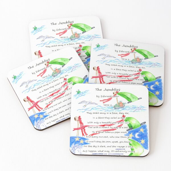 Item preview, The Jumblies by Edward Lear Verse 2 designed and sold by LymphomaLass.