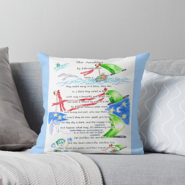 Item preview, The Jumblies by Edward Lear Verse 2 designed and sold by LymphomaLass.