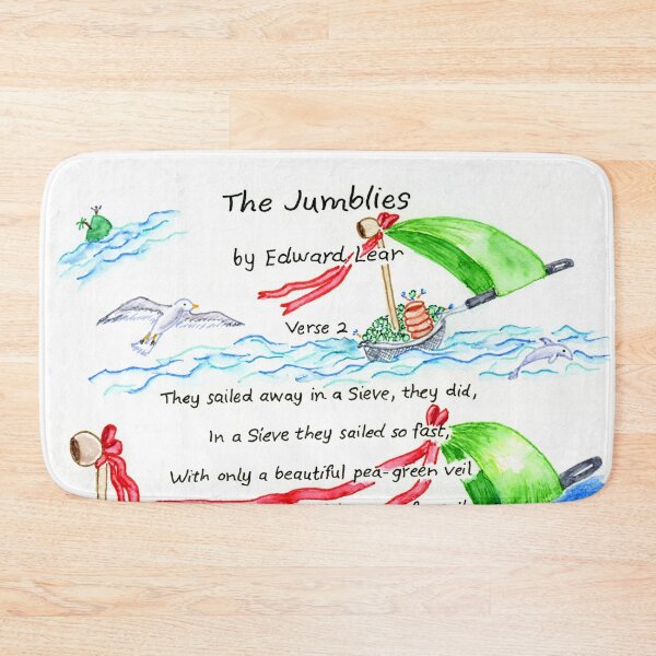 Item preview, The Jumblies by Edward Lear Verse 2 designed and sold by LymphomaLass.