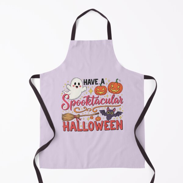 Item preview, Have a Spooktacular Halloween - Cute Ghost & Pumpkins designed and sold by DropRomance.