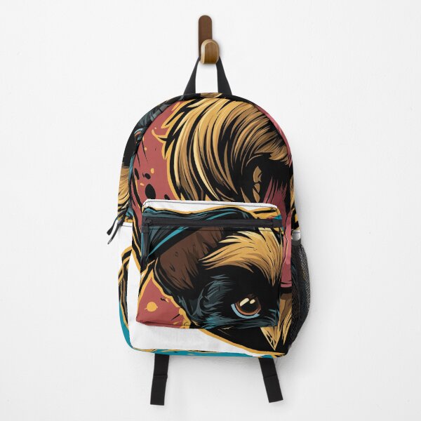 Item preview, Smiling Miniature Schnauzer - Whiskered Charm, Big Attitude designed and sold by Mobtown Arts.
