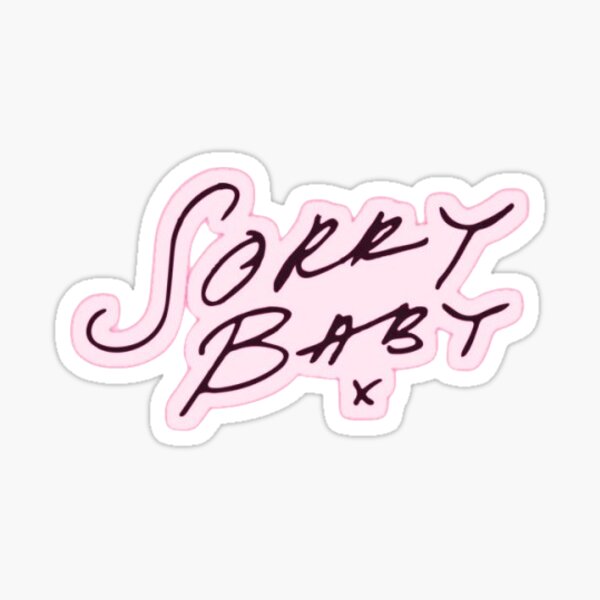 Artikel-Vorschau von Tut mir leid, Baby Pink, designt und verkauft von Braidypoo.