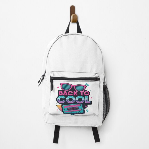 Item preview, Back to Cool | 80s Rewind School Drop designed and sold by POD DYNASTY | Original Print On Demand T-Shirt Graphics.