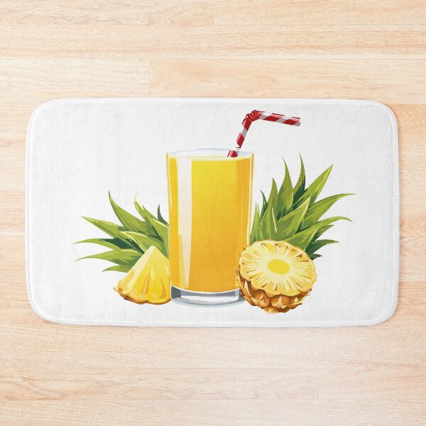 Item preview, Pina Colada cocktail, Pineapple Juice, fruit juice in a glass and pineapple, Pineapple fruit, Tropical sweet ananas, slices pineapple, Summer fruits for healthy lifestyle, designed and sold by Danler.
