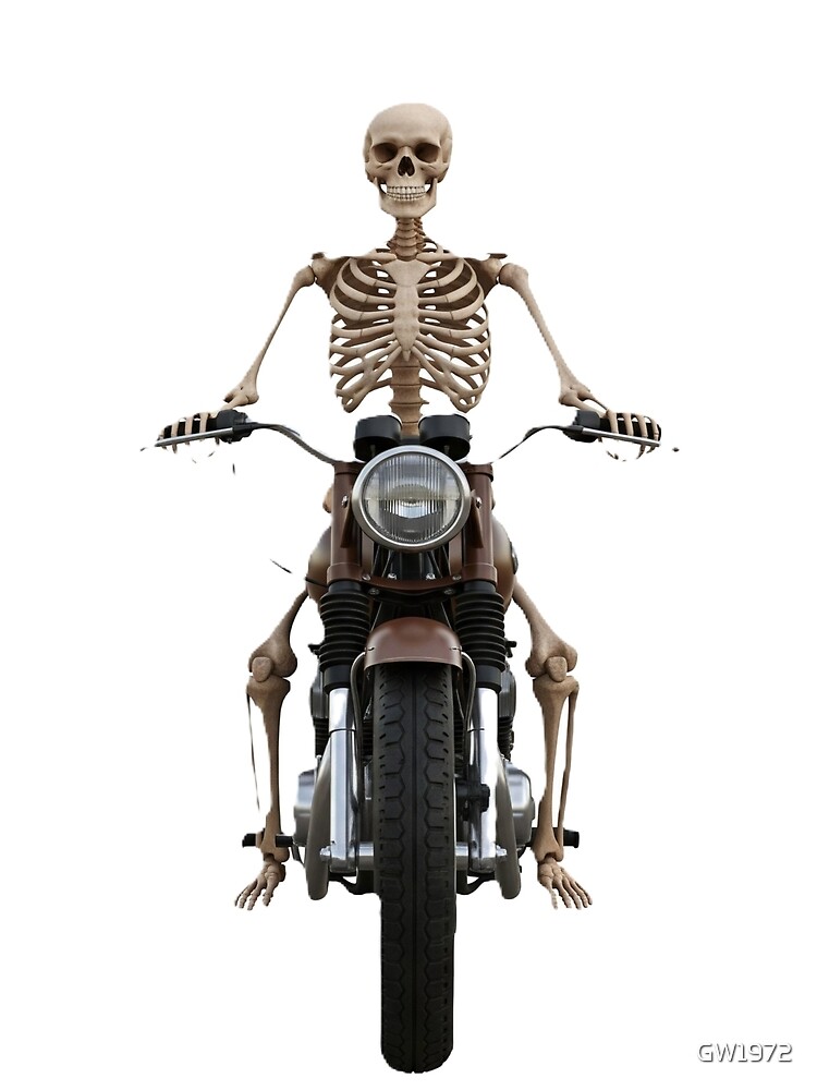 Thumbnail 3 of 3, Scarf, Skeleton Rider designed and sold by GW1972.